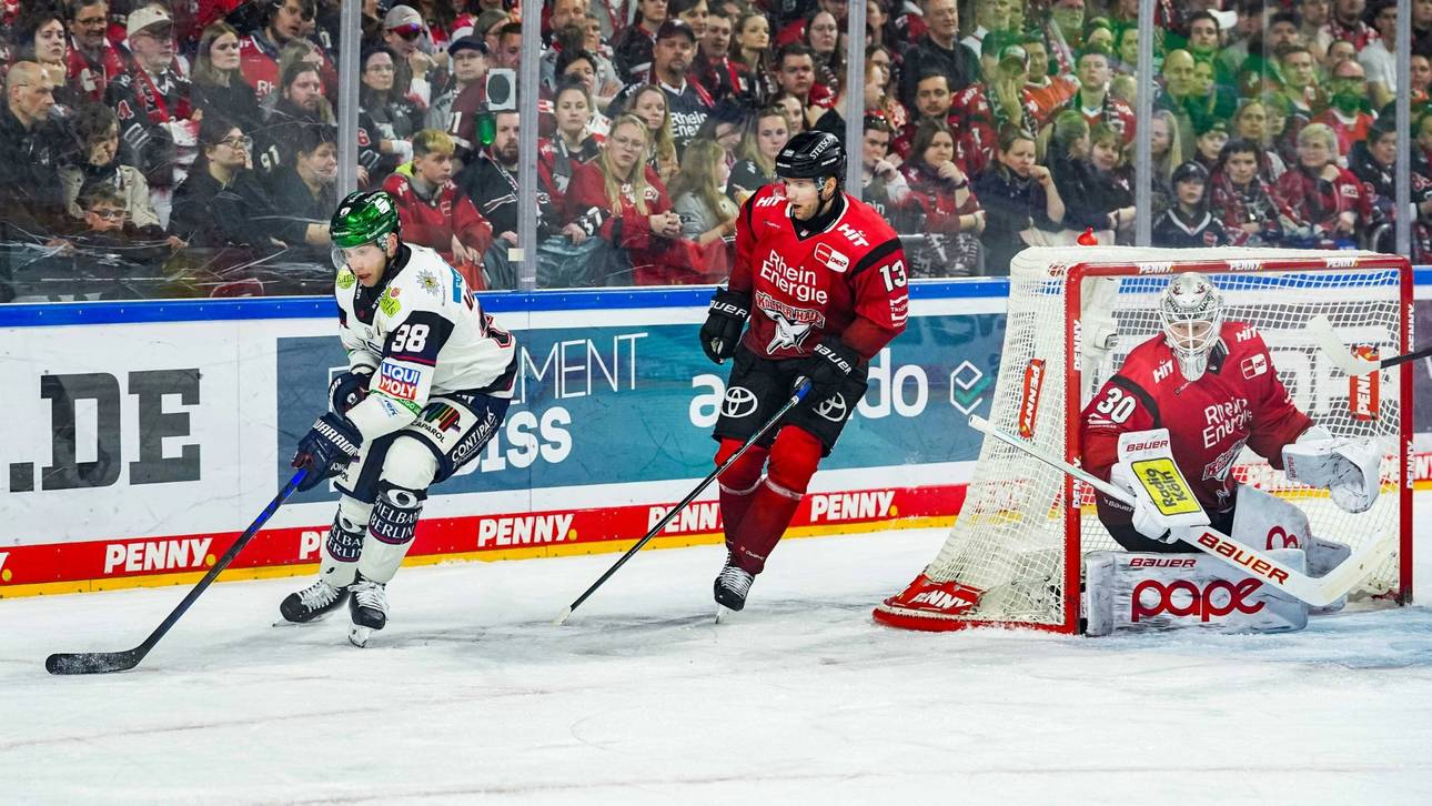 Meister Berlin schlägt Kölner Haie
