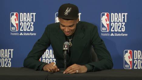 Basketball-Talent Victor Wembanyama spricht über den Draft und den Pick, der sein Leben veränderte. 