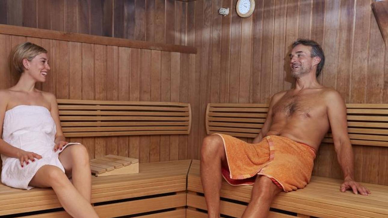 Sauna genauso belastend wie Sport