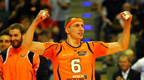 Felix Fischer gewann mit den BR Volleys bereits vier deutsche Meisterschaften