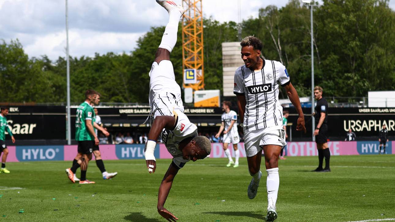 Die SV Elversberg ist in die Bundesliga aufgestiegen