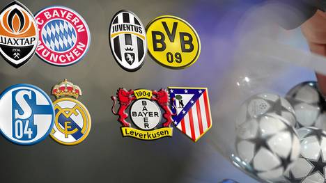 Zum zweiten Mal nach 2013/14 stehen vier Bundesligisten im Achtelfinale der Champions League