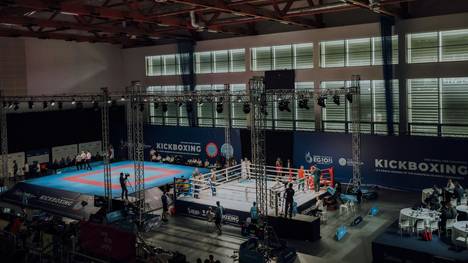 Die Kickbox-Arena in Krakau