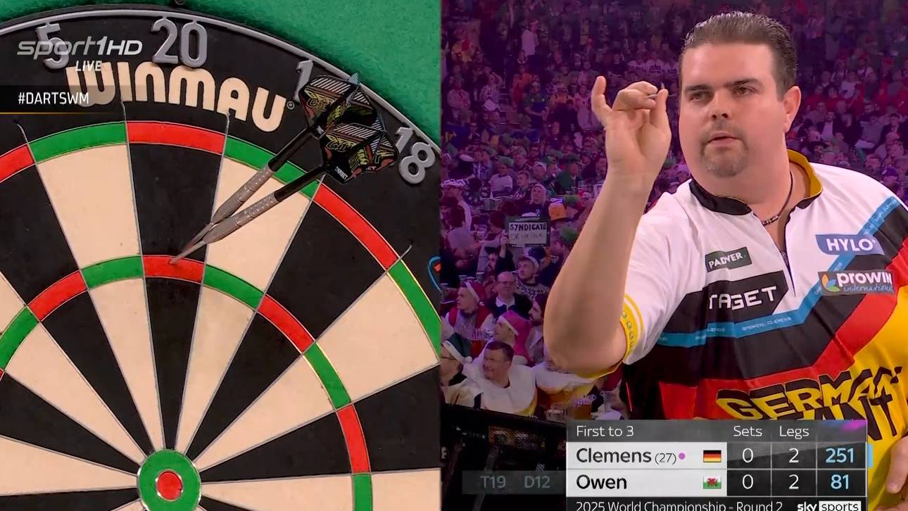 TV-Änderung bei der Darts-WM