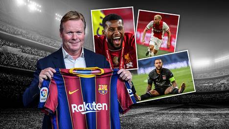 Ronald Koeman muss aus den Trümmehaufen bei Barcelona wieder eine Macht formen. Diese Spieler will der Neu-Coach holen.