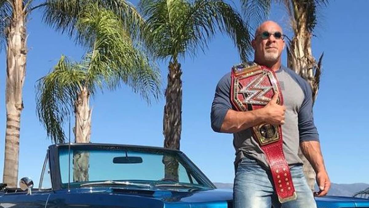 Bill Goldberg verlor den WWE Universal Title bei WrestleMania 34 gegen Brock Lesnar