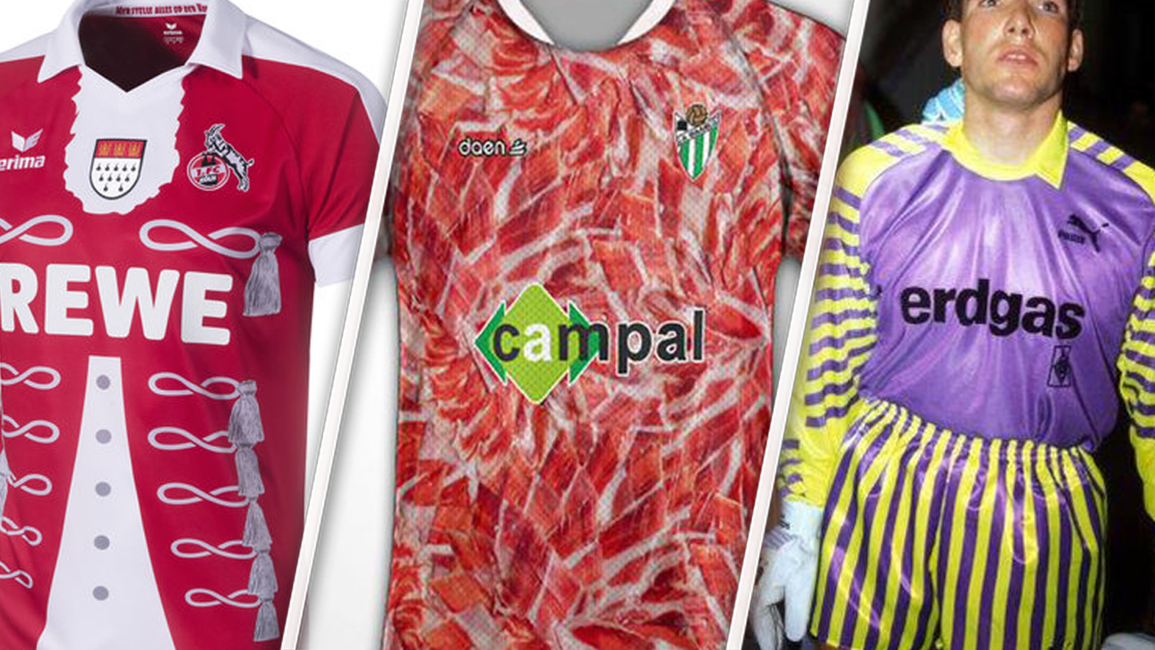 Die hässlichsten Trikots aller Zeiten