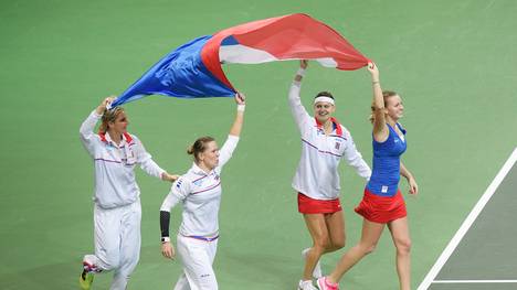 Tschechien - Davis Cup - Lucie Safarova - Petra Kvitova