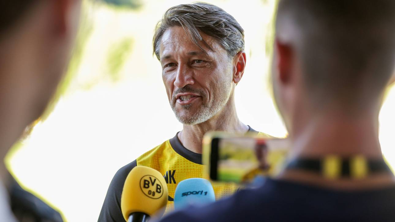 Kovac beantwortete die Fragen im Trainingslager