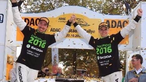 Fabian Kreim und Frank Christian sind am Ziel: DRM-Champions 2016