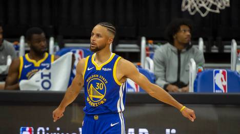 Warriors-Superstar Stephen Curry lief gegen die Orlando Magic heiß
