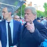 Oliver Kahn kündigt an, das Halbfinal-Rückspiel der Bayern in der Champions League in Madrid zu besuchen. Trotz seiner Entlassung aus dem Mai 2023 schlägt sein Herz noch für den FCB. 