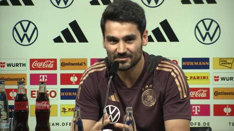 Nach der Entlassung von Bundestrainer Hansi Flick spricht Nationalmannschaftskapitän Ilkay Gündogan erstmals auf einer Pressekonferenz - und richtet klare Worte an seine DFB-Kollegen.