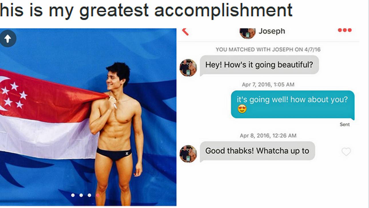 Phelps-Bezwinger chattet bei Tinder