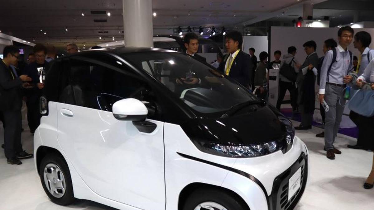 Elektrozwerg von Toyota: Der Ultra-Compact BEV ist ein maximal 60 km/h schneller Elektro-Zweisitzer für die Stadt.
