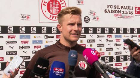 Johannes Eggestein vom FC St. Pauli spricht über die Euphorie am Millerntor und die Freude, mit St. Pauli in der Bundesliga zu spielen.