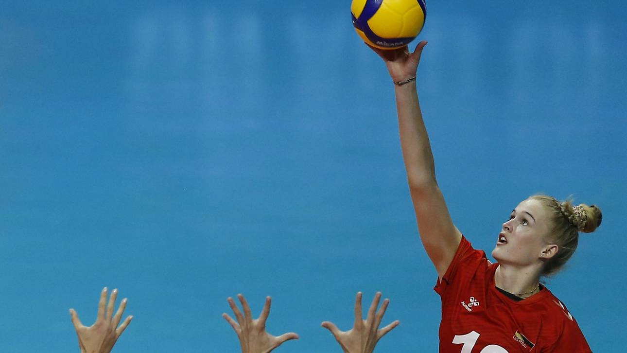 Nations League: Volleyballerinnen mit erster Niederlage