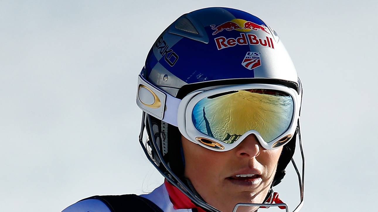 Enttäuscht nach dem geplatzten Medaillentraum auch in der Superkombination: Die US-Amerikanerin Lindsey Vonn