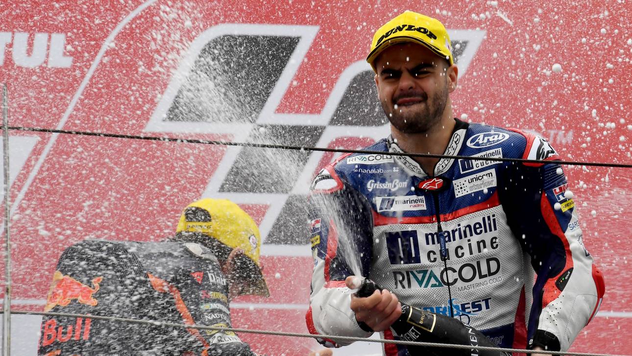 Romano Fenati wurde im Jahr 2017 Moto3-Weltmeister