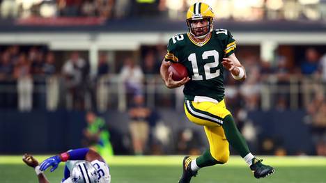 Quarterback Aaron Rodgers glänzt beim Sieg der Packers gegen die Cowboys