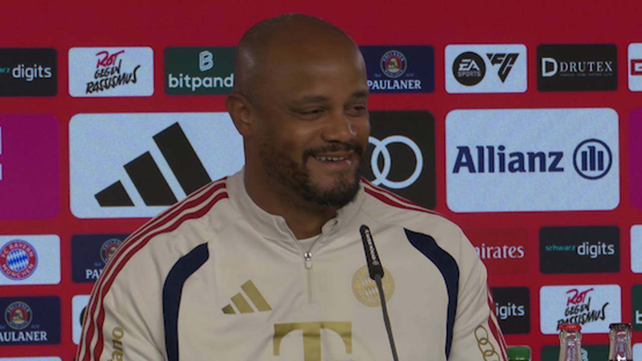 Niemand fragt – Kompany spricht trotzdem über Wolfsburg