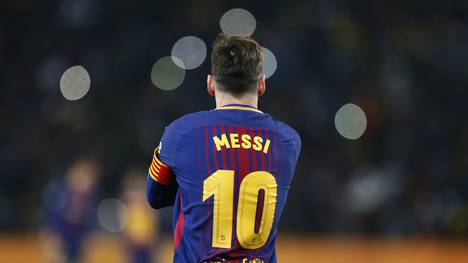 Lionel Messi spielt seit 2000 beim FC Barcelona