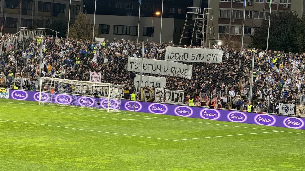 Wichtige Botschaft der Bosnien-Fans