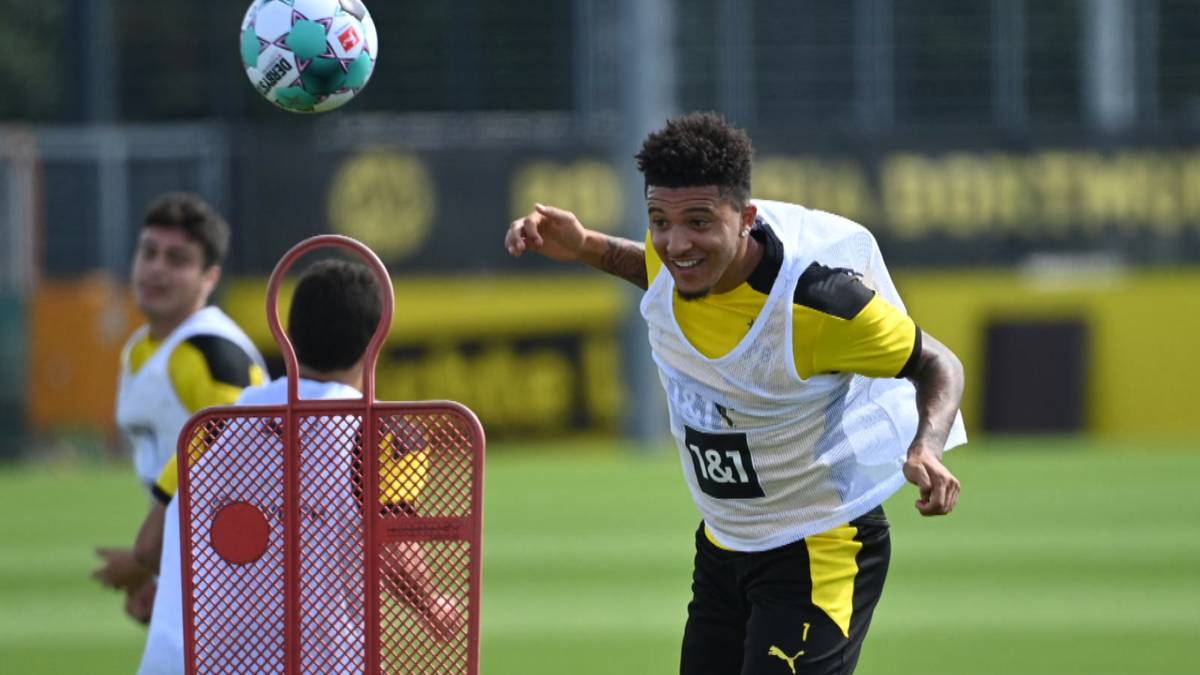 Jadon Sancho ist mit Borussia Dortmund ins Trainingslager nach Bad Ragaz gereist