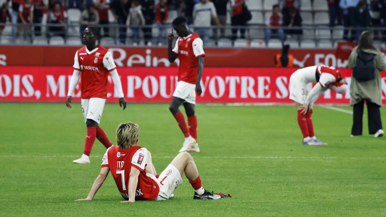 Stade Reims stieg wenige Tage nach dem verlorenen Pokalfinale in die Ligue 2 ab