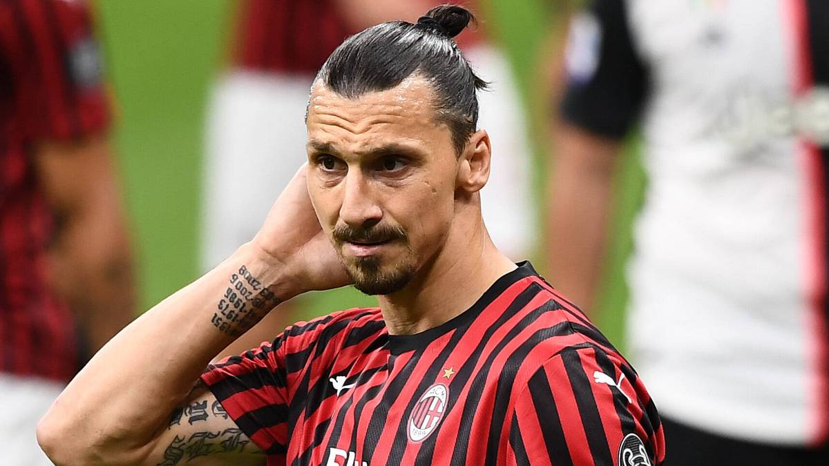 Zlatan Ibrahimovics Vertrag beim AC Milan läuft Ende August aus
