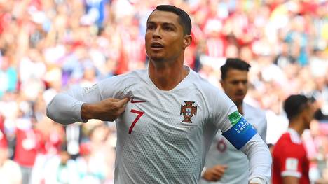 Cristiano Ronaldo hat für Portugal schon beim WM-Auftakt gegen Spanien drei Tore gemacht