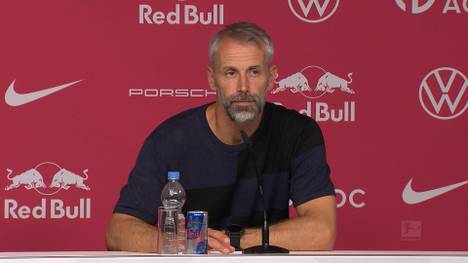 RB Leipzig gewinnt, auch dank eines Treffers von Dani Olmo, mit 5:1 gegen den VfB Stuttgart. Marco Rose kann sich dennoch eine kleine Spitze gegen den Spanier nicht verkneifen.