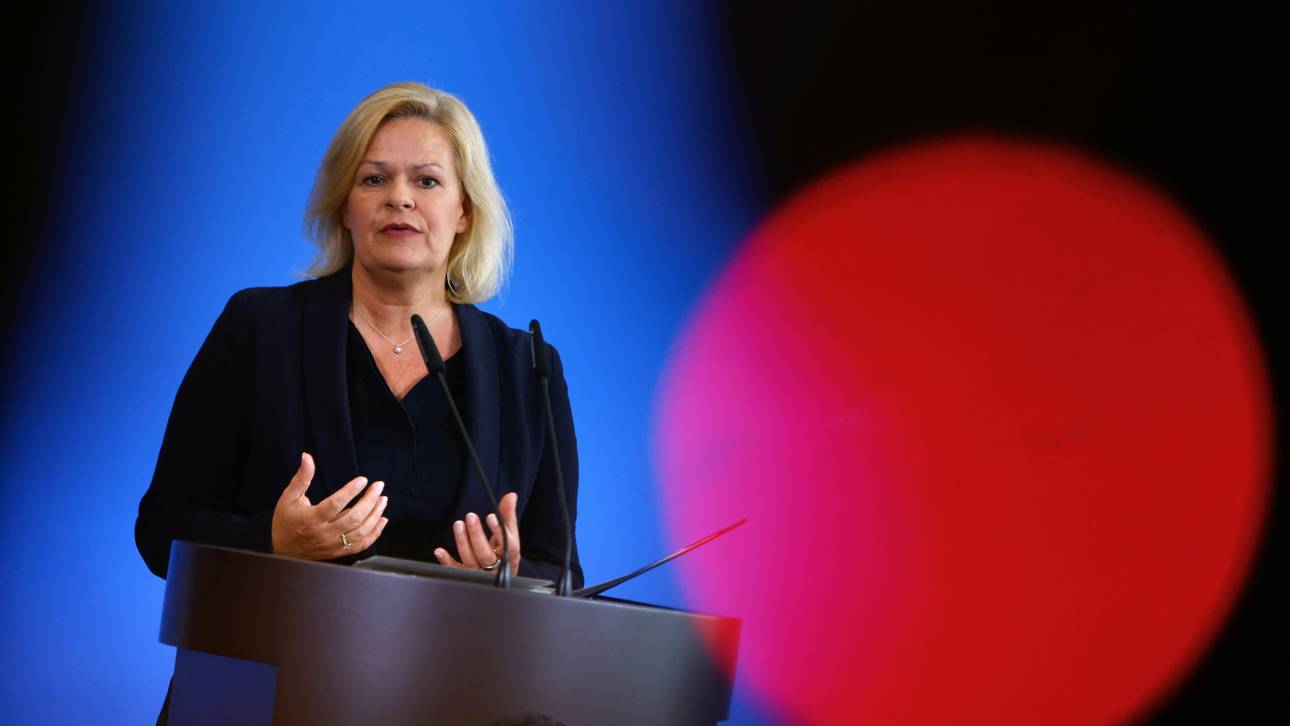 Trotz Rückschlägen: Faeser rechnet mit EM-Euphorie