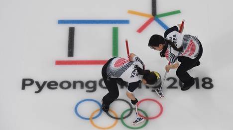 Die südkoreanischen Curling-Frauen spielen eine starke Gruppenphase