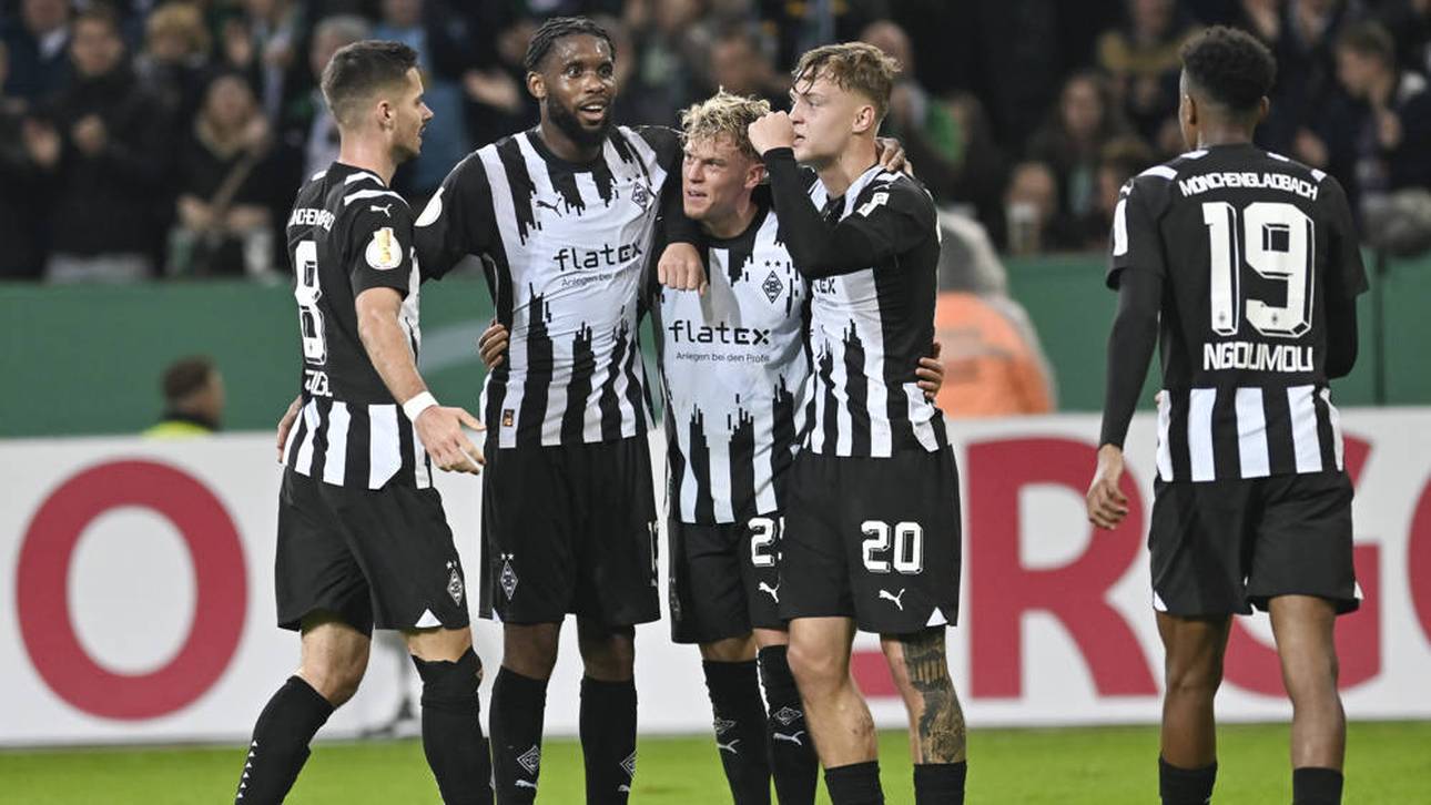 Gladbach stürmt ins Achtelfinale