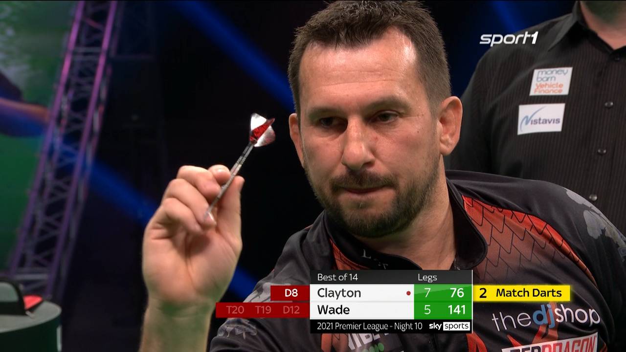 Darts Premier League: Jonny Clayton besiegt James Wade