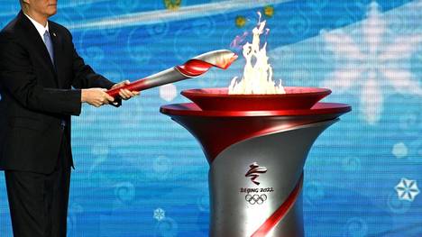 Die Olympische Flamme brennt nun in Peking