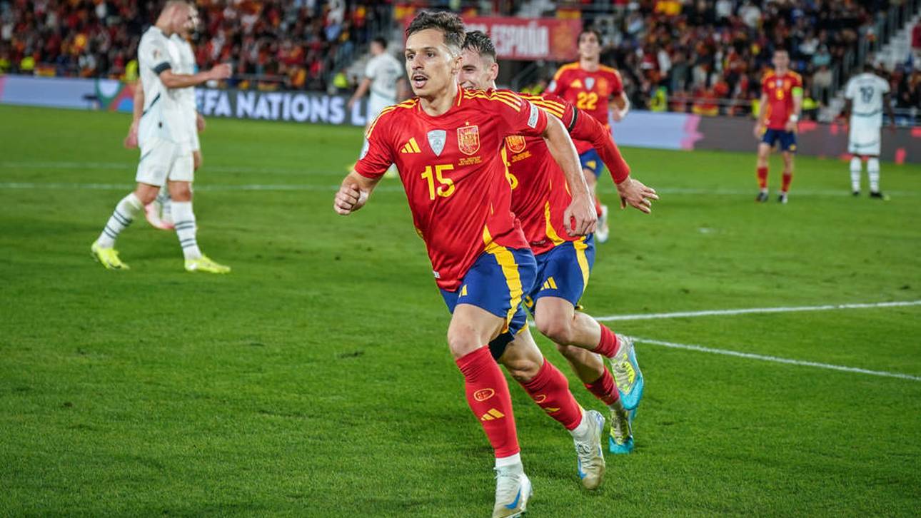 Bryan Zaragoza jubelte für die spanische Nationalmannschaft 