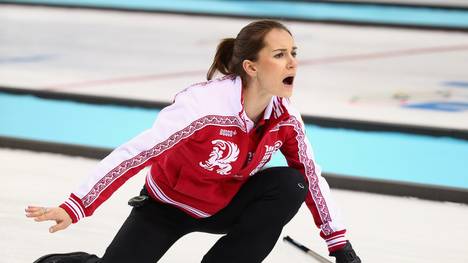 Skip Anna Sidorowa holte mit Russland die Bronzemedaille