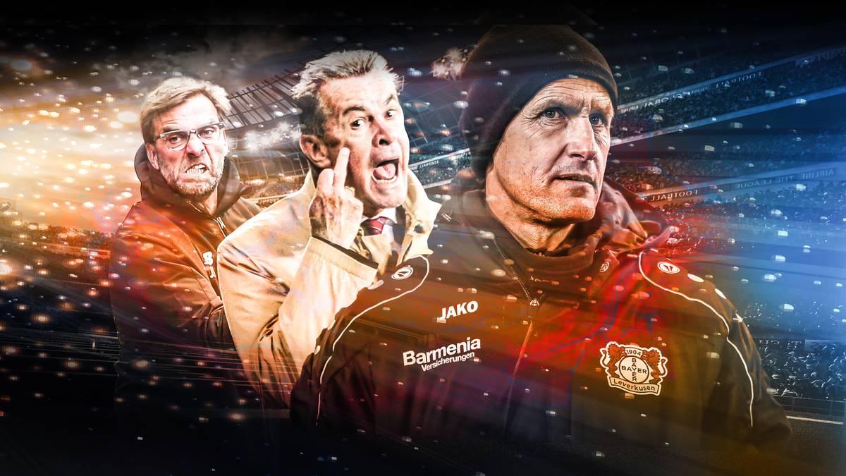 Es ist nicht das erste Mal, dass ein Trainer die Fassung verliert, und doch war die Schwalbe von Leverkusens Coach Heiko Herrlich im Pokalspiel bei Borussia Mönchengladbach einzigartig