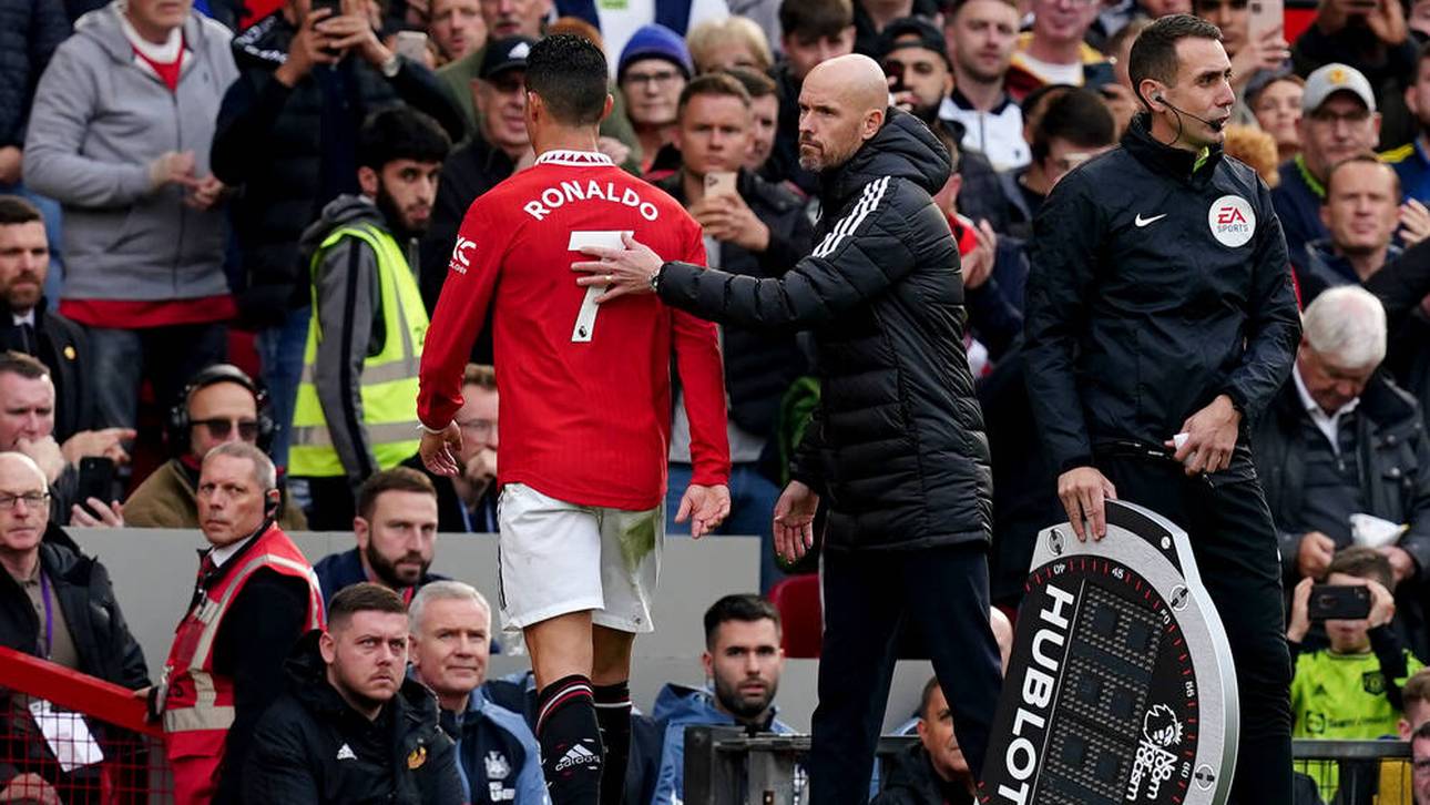 Erik ten Hag und Cristiano Ronaldo waren schon während ihrer Zusammenarbeit bei Manchester United selten der gleichen Meinung  