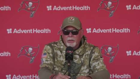 Buccaneers-Trainer Bruce Arians spricht über die Aktion von Antonio Brown während des Spiels gegen die New York Jets. Der Coach stellt nun klar, wie es zu dem Zerwürfnis kommen konnte.