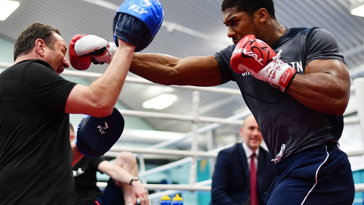 Der Brite wiegt 113,4 Kilogramm, ist auf den Zentimeter genauso groß wie Klitschko und hat eine Reichweite von 208 Zentimetern. Wie sein Gegner boxt auch Joshua mit Linksauslage