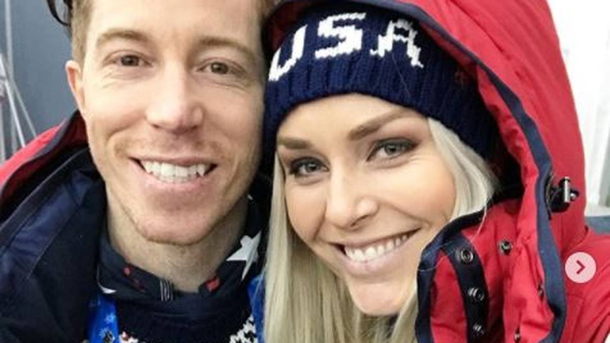 Zwei absolute Wintersport-Ikonen auf einem Bild. Snowboard-Ass Shaun White und Ski-Queen Lindsey Vonn gemeinsam bei der Eröffnungsfeier der Olympischen Spiele. Die Social Highlights der Olympischen Spiele