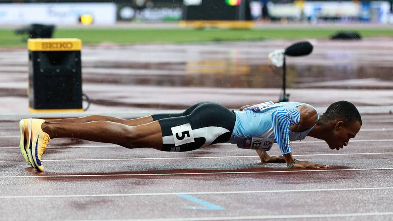 Collen Kebinatshipi holte Gold für Botswana