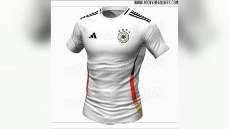 Das Portal Footy Headlines hat die angeblichen Designs der Adidas Trikots für 2024 veröffentlicht. Darunter ist das neue Deutschland-Trikot für die Heim-EM zu finden.