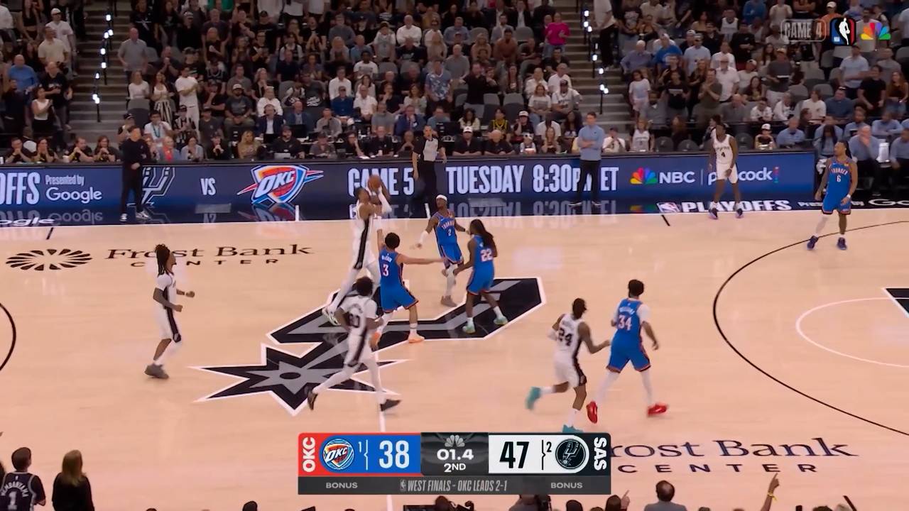 Inklusive Buzzer Beater! Irre Wemby-Show im Video