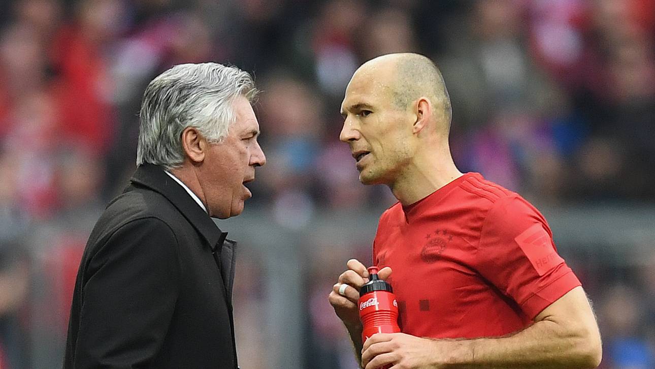 Ancelotti: „Kein Problem“ mit Robben
