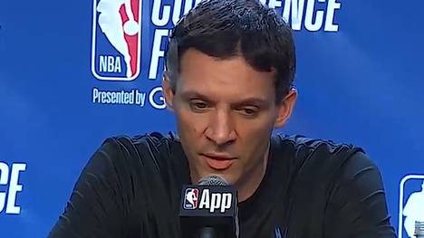 Thunder-Trainer Mark Daigneault lobt den Einsatz und die Professionalität seines Teams über die gesamte Saison hinweg. Ein Schlüssel zum verdienten Einzug in die NBA Finals.