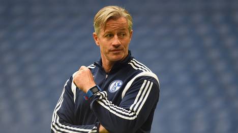 Jens Keller war bis Oktober Cheftrainer beim FC Schalke 04